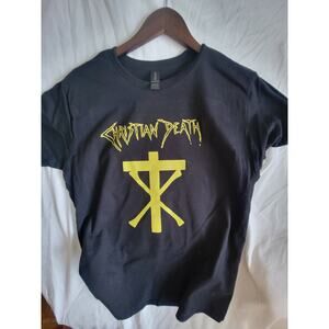 X the band t shirt Ladies XL Black